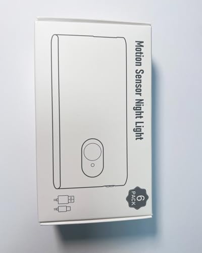 WILLED Motion Sensor Night Light Rechargeable Stair Lights