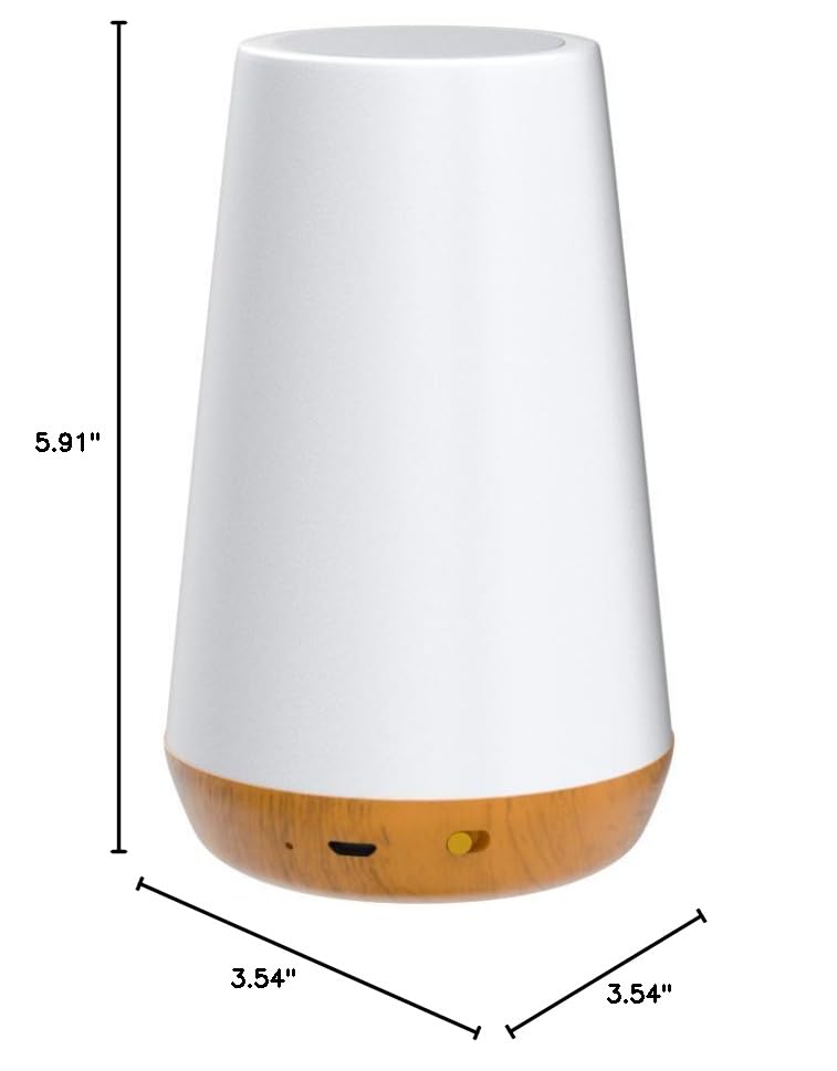 THAUSDAS Dimmable Touch Night Light RGB Colors For Bedroom