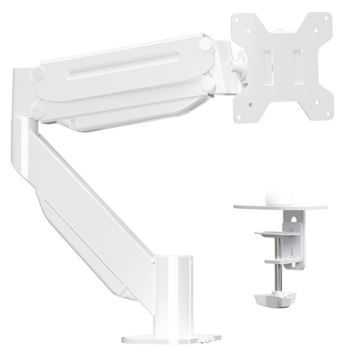 Suptek Gas Spring Monitor Arm Desk Mount Fits 17 to 32 Inch