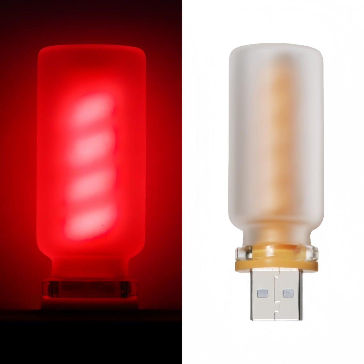 Retro Car Lamp Touch USB LED Night Light Ambient Decor Desk