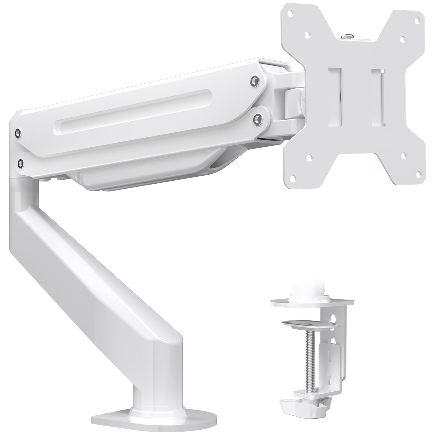 Suptek Gas Spring Monitor Arm Desk Mount Fits 17 to 32 Inch