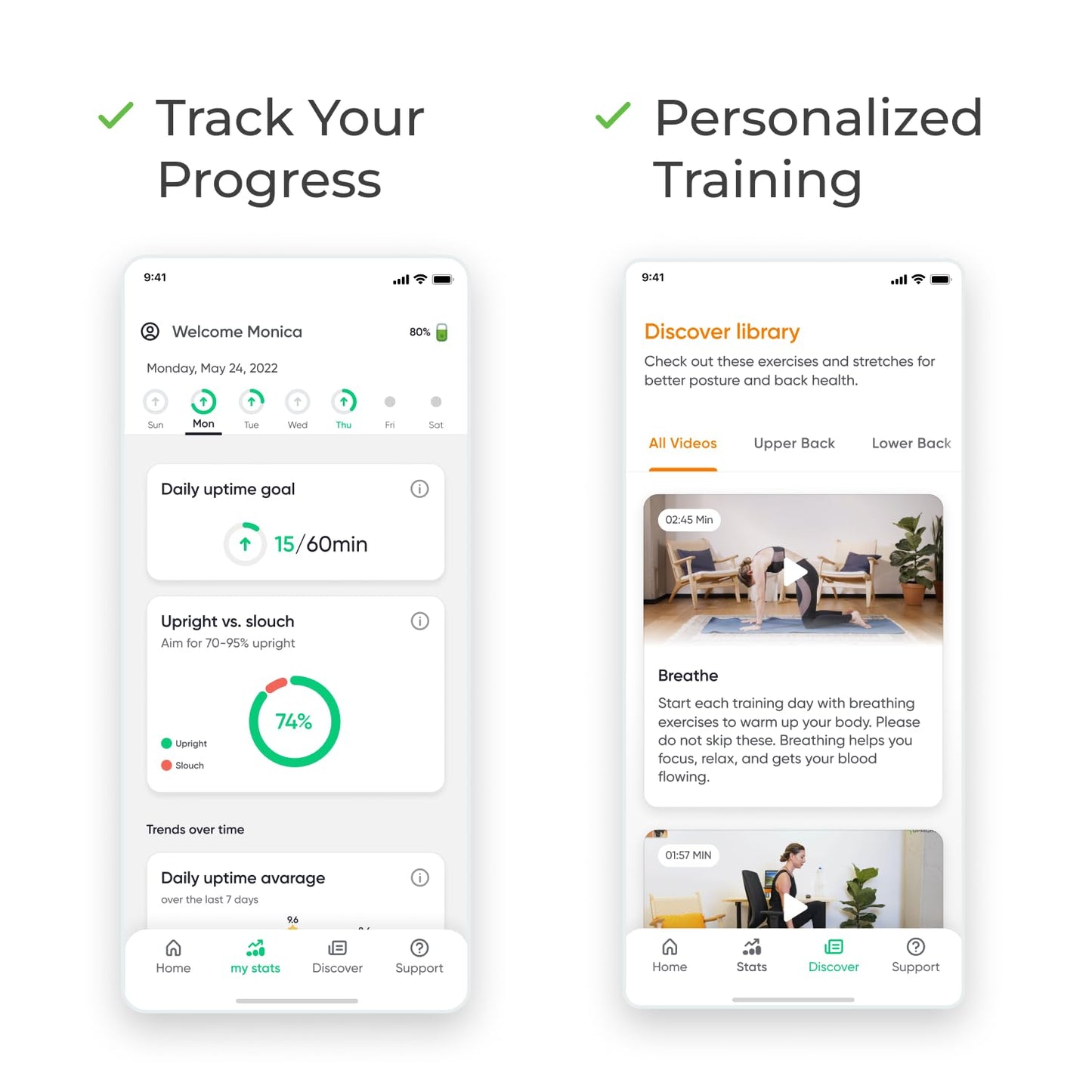 Upright GO 2 Premium Posture Trainer And Tracker App