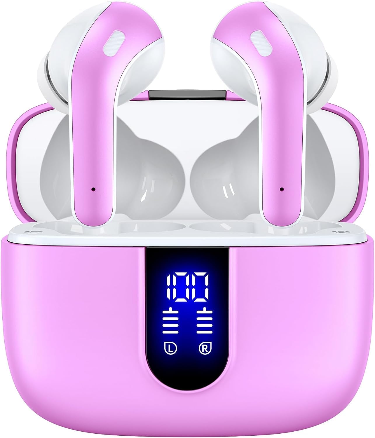 Tagry Bluetooth Earbuds True Wireless LED Power Display Case