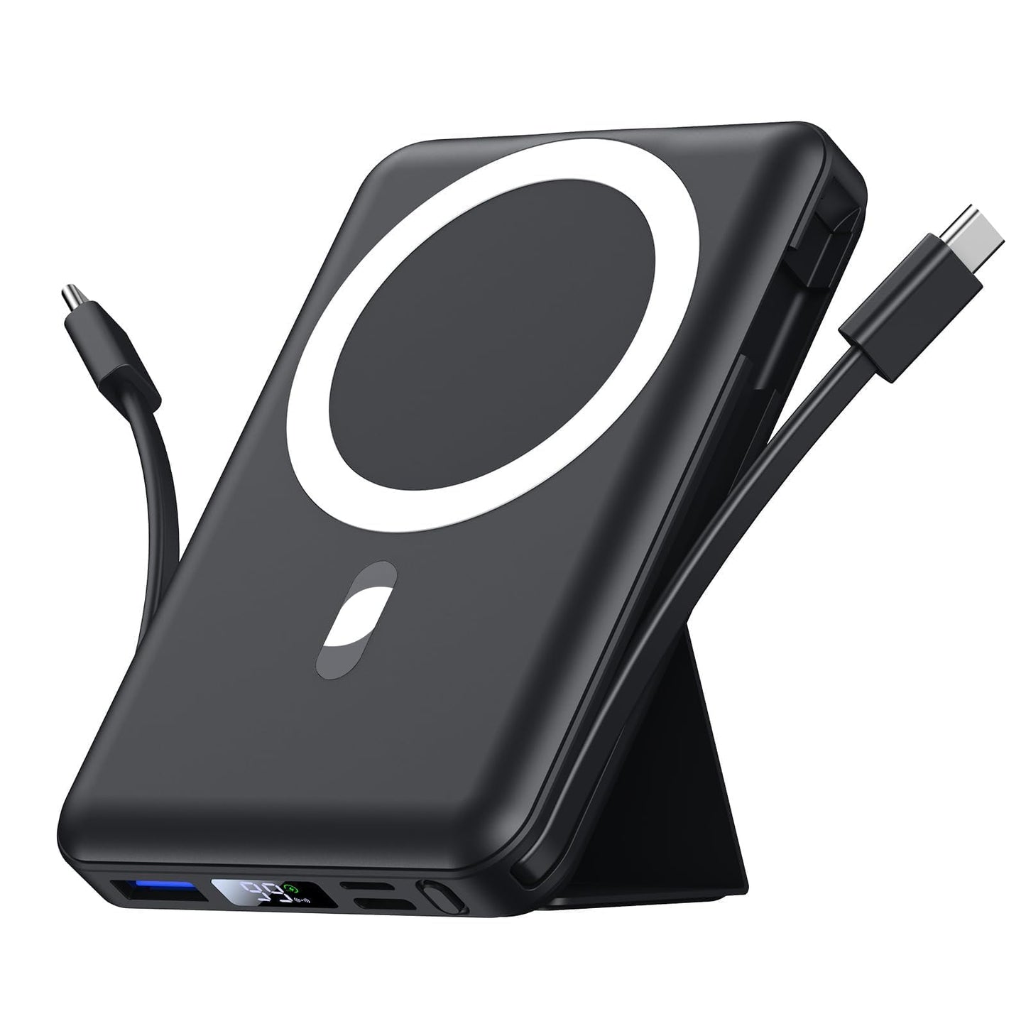 Azmuth 10000mAh Magnetic MagSafe Power Bank With LED Display