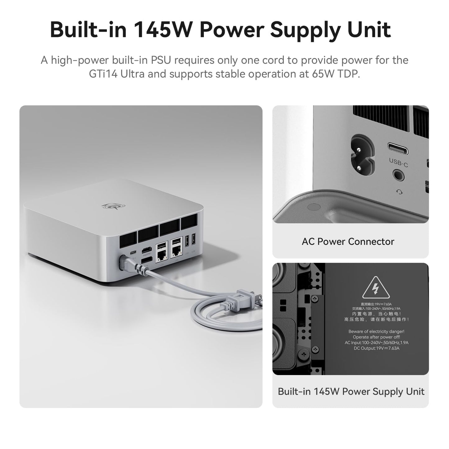 Beelink EQI12 Mini PC with Powerful Intel Core i7
