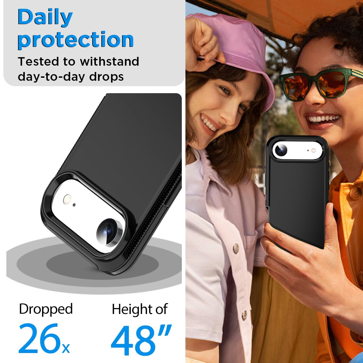 AICase Belt Clip Holster Case For IPhone 17 Pro Max 6 Inch