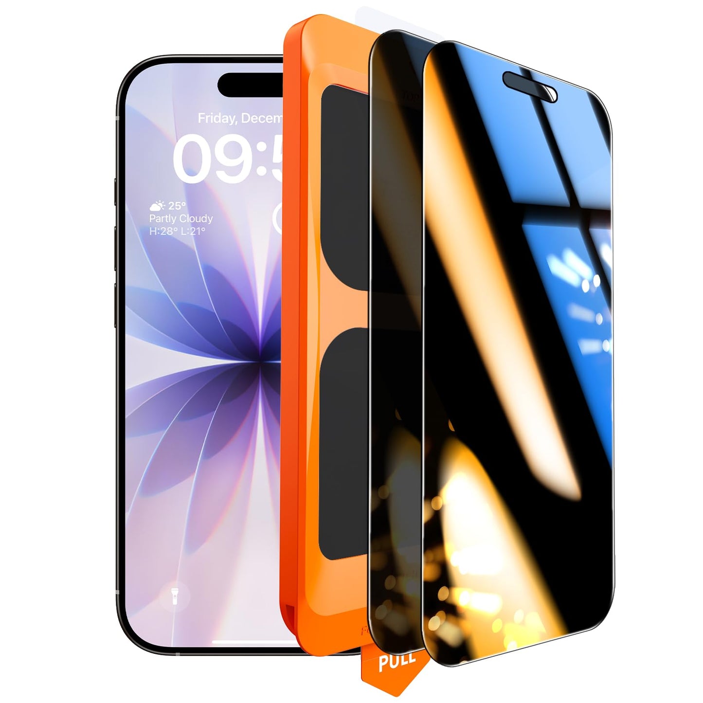 TOCOL iPhone 17 Pro Max Screen Protector 6.9 Inch Glass