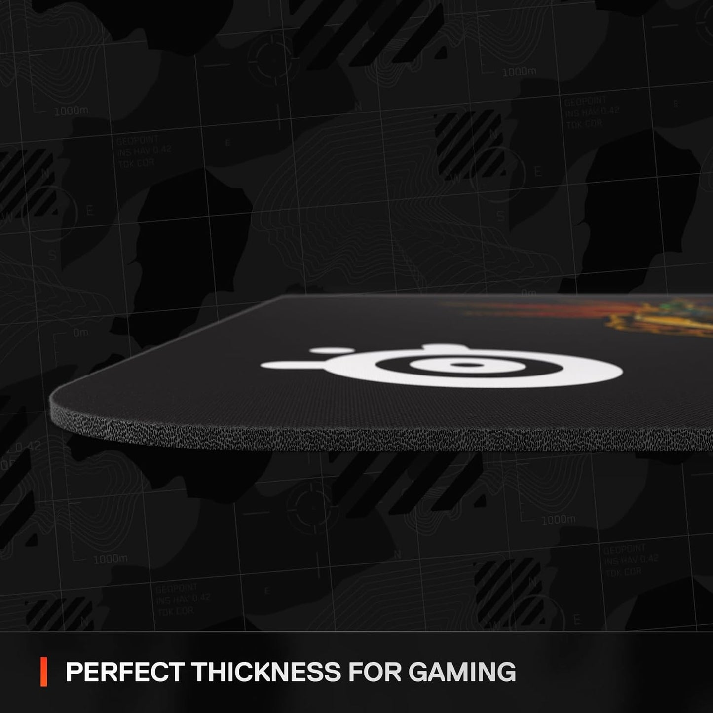SteelSeries QcK Edge Gaming Mouse Pad Durable Smooth Surface