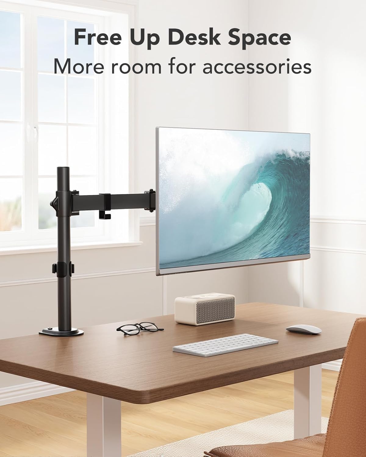 Huanuo Monitor Mount for 13 to 32 Inch Monitors VESA 100x100