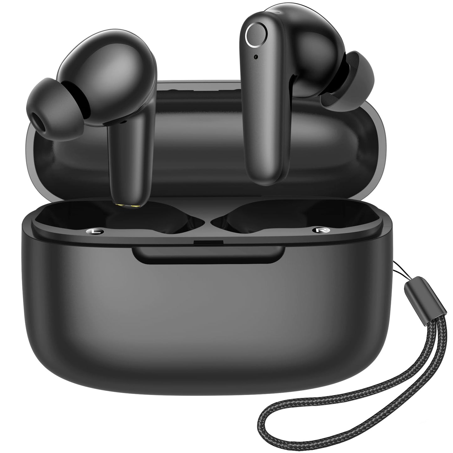 Kurdene Wireless Ear Buds Bluetooth 5.4 Bass Earphones