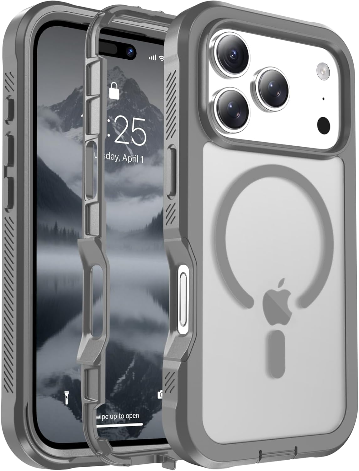 Rose 6.5 Inch iPhone Air MagSafe Case Heavy Duty Shield