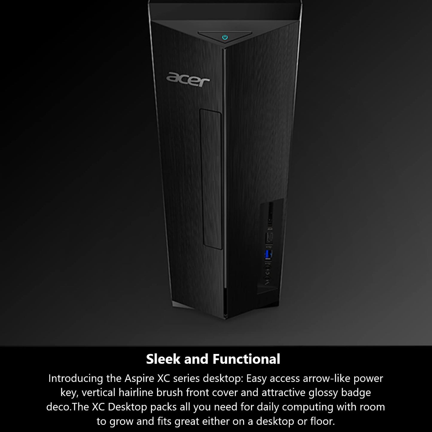 Acer Aspire TC Desktop with Intel Core i5 Performance