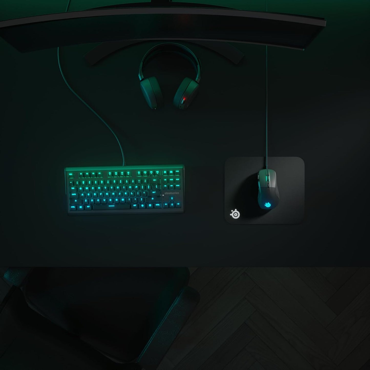SteelSeries QcK Edge Gaming Mouse Pad Durable Smooth Surface