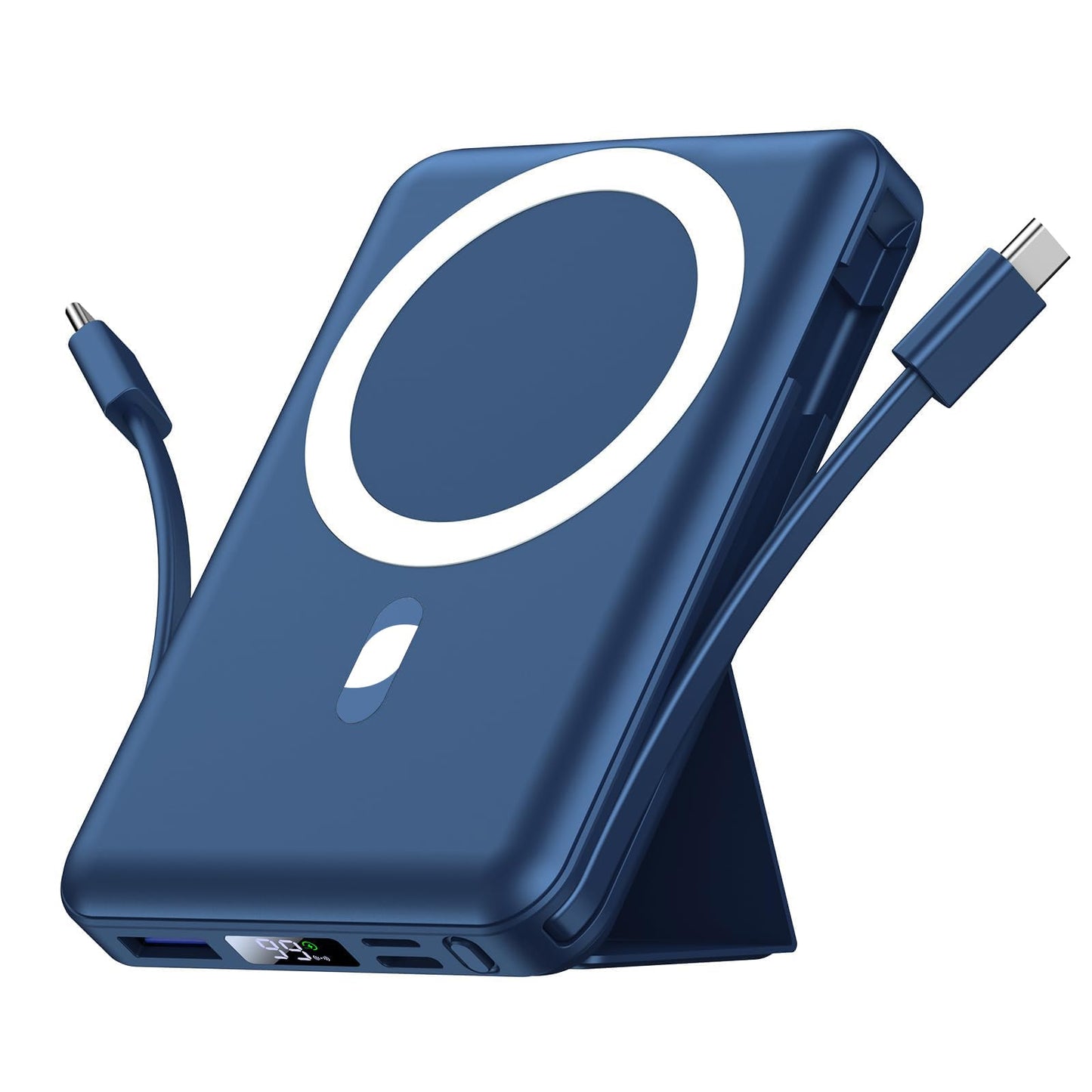 Azmuth 10000mAh Magnetic MagSafe Power Bank With LED Display