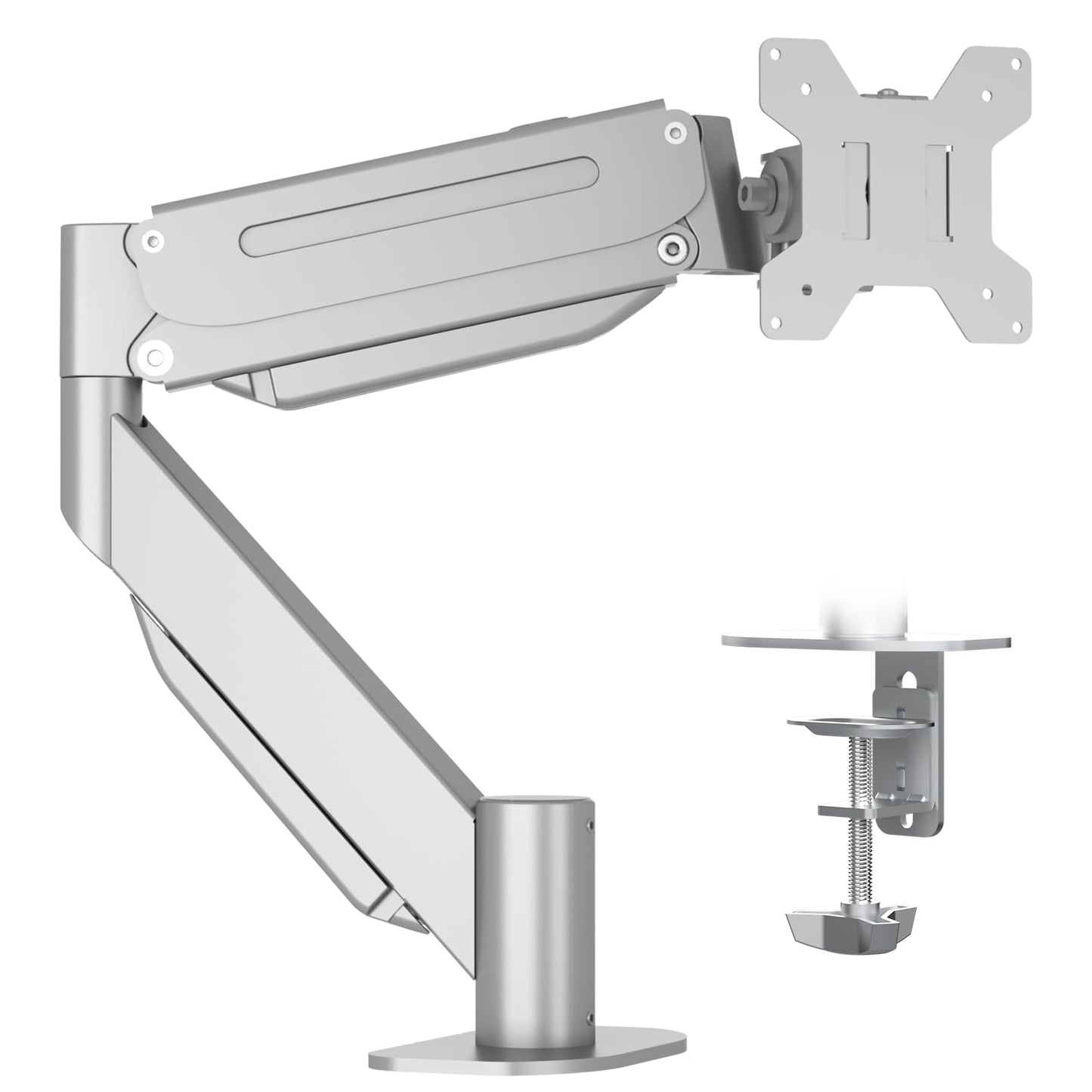 Suptek Gas Spring Monitor Arm Desk Mount Fits 17 to 32 Inch