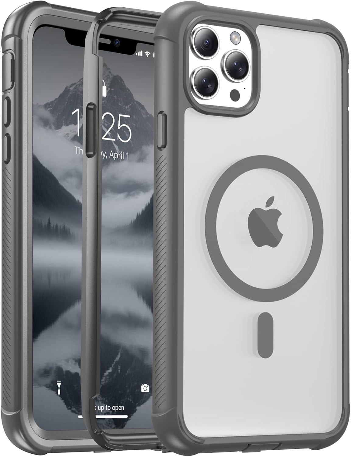 Rose 6.5 Inch iPhone Air MagSafe Case Heavy Duty Shield
