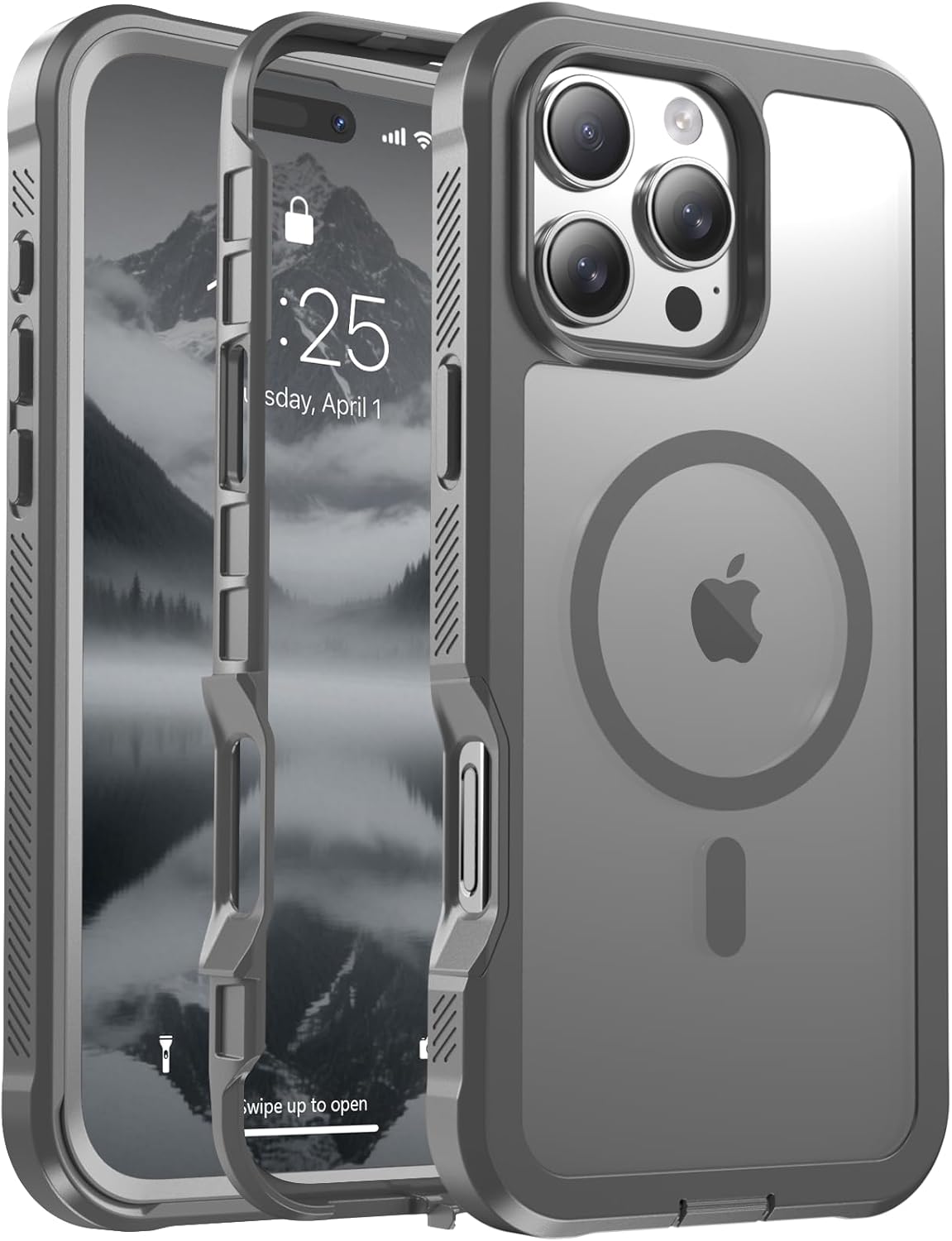 Rose 6.5 Inch iPhone Air MagSafe Case Heavy Duty Shield
