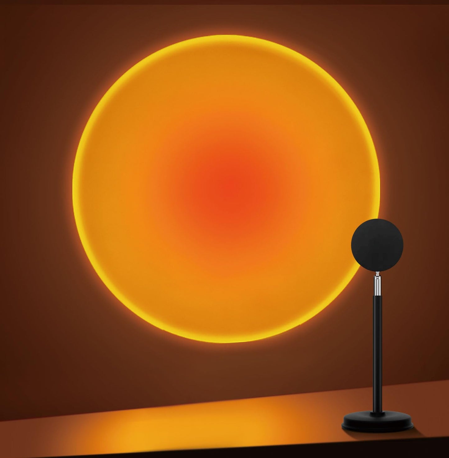 Sunset Lamp Projector 180 Degree Rotation Sun Projection LED