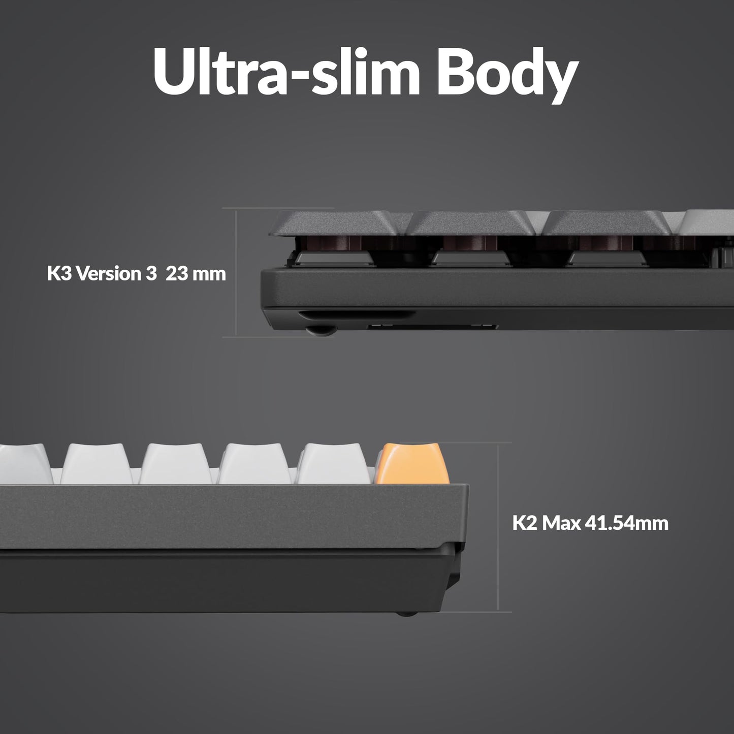 Keychron K3 Ultra Slim Wireless Mechanical Keyboard