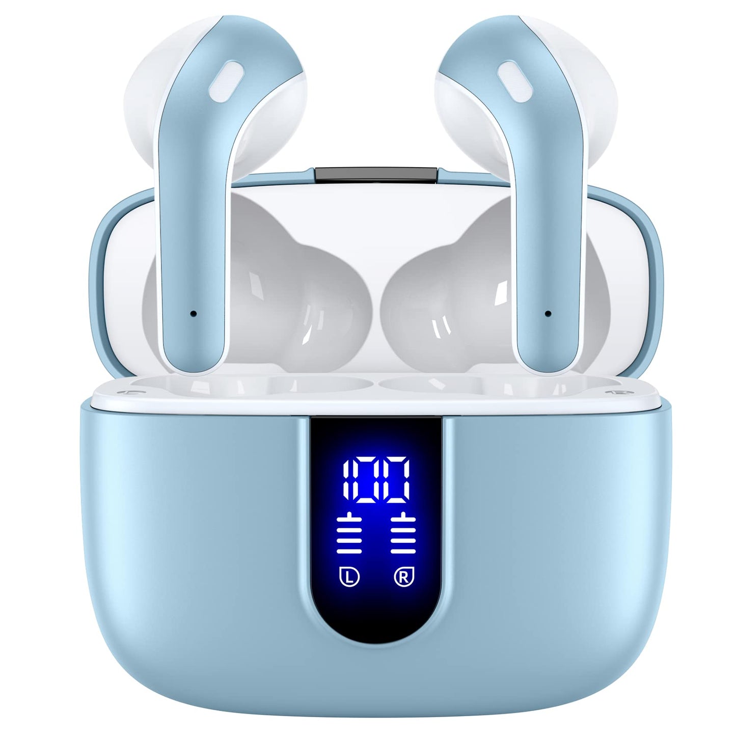 Tagry Bluetooth Earbuds True Wireless LED Power Display Case