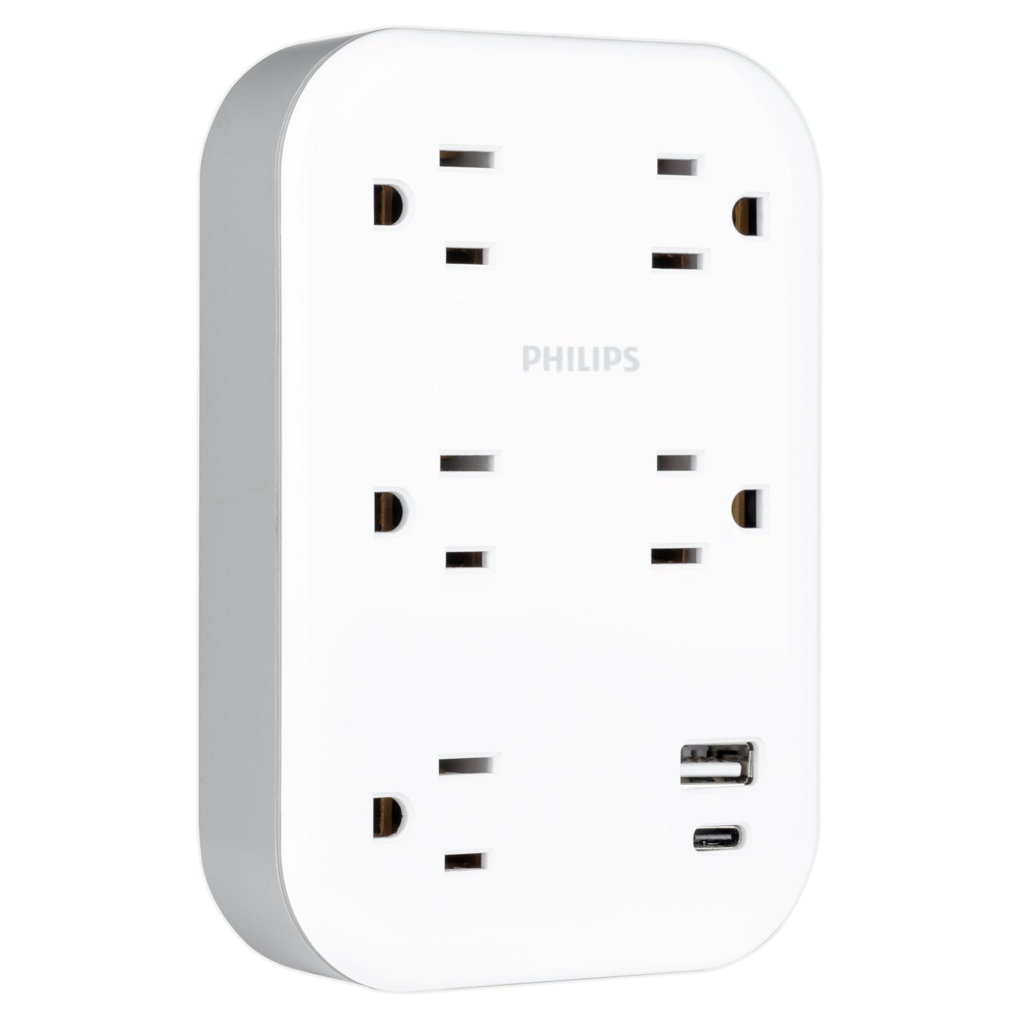 Philips EZFit 3 Outlet Surge Tap With USB Charging Now