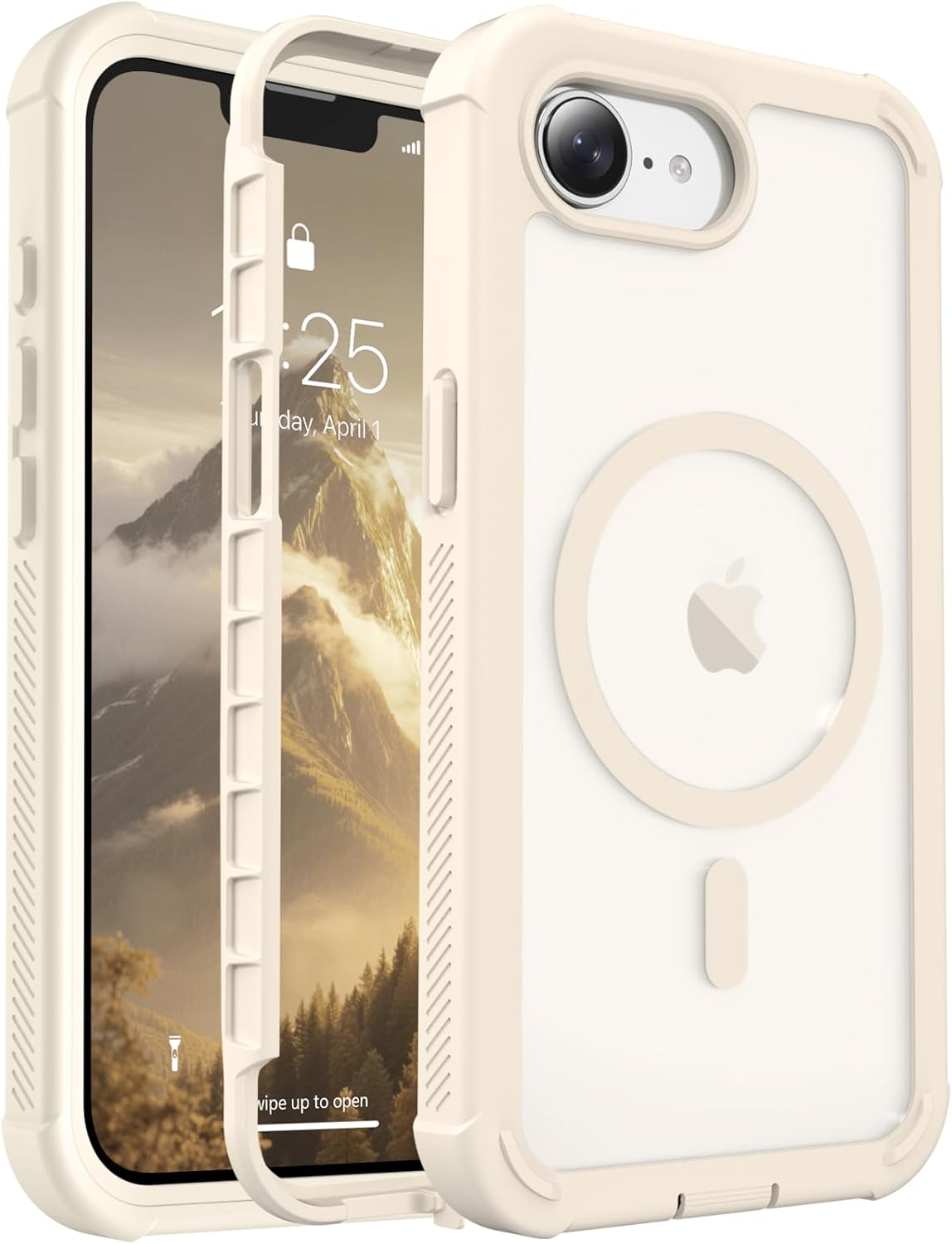 Rose 6.5 Inch iPhone Air MagSafe Case Heavy Duty Shield