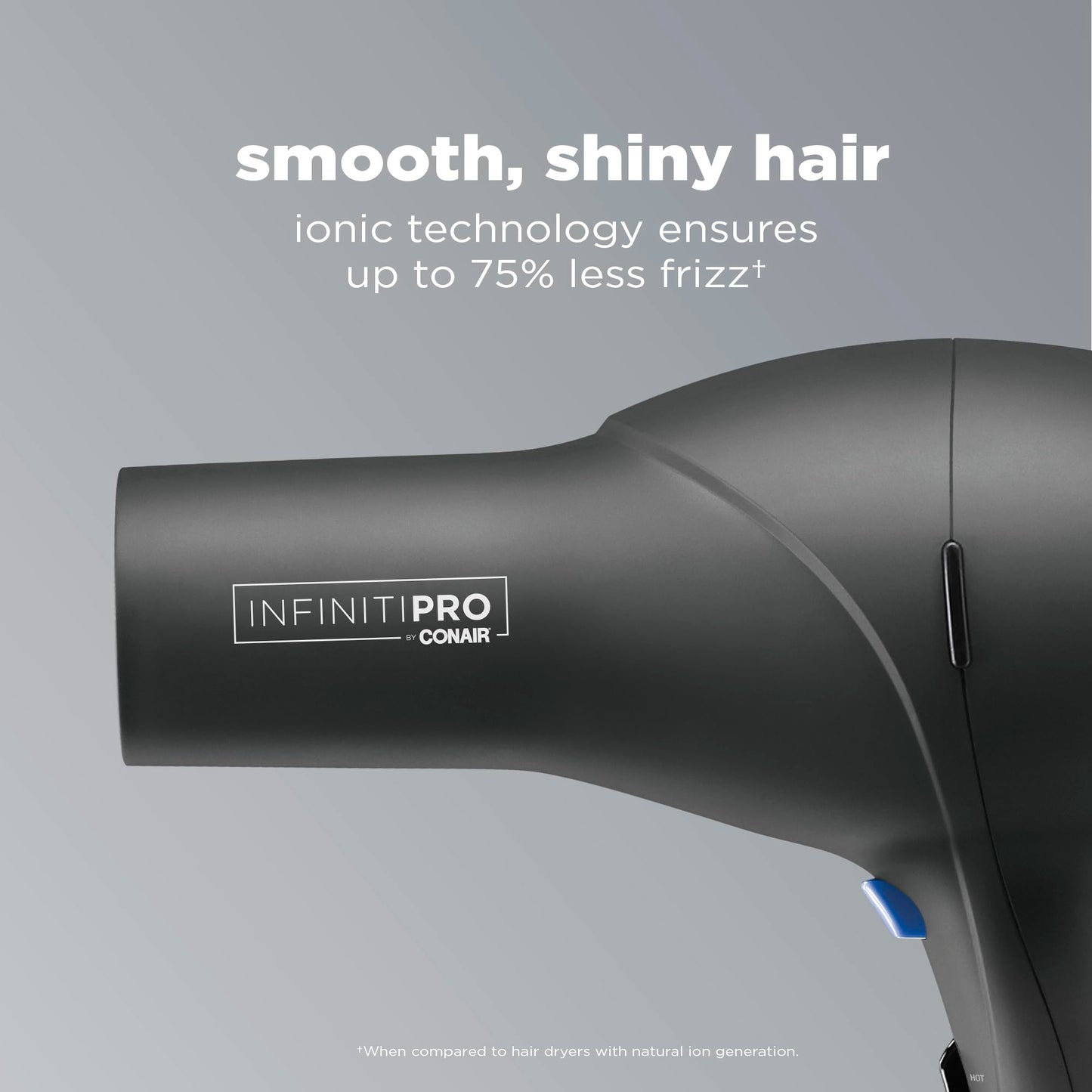 InfinitiPRO Hair Dryer With Diffuser For Faster Drying
