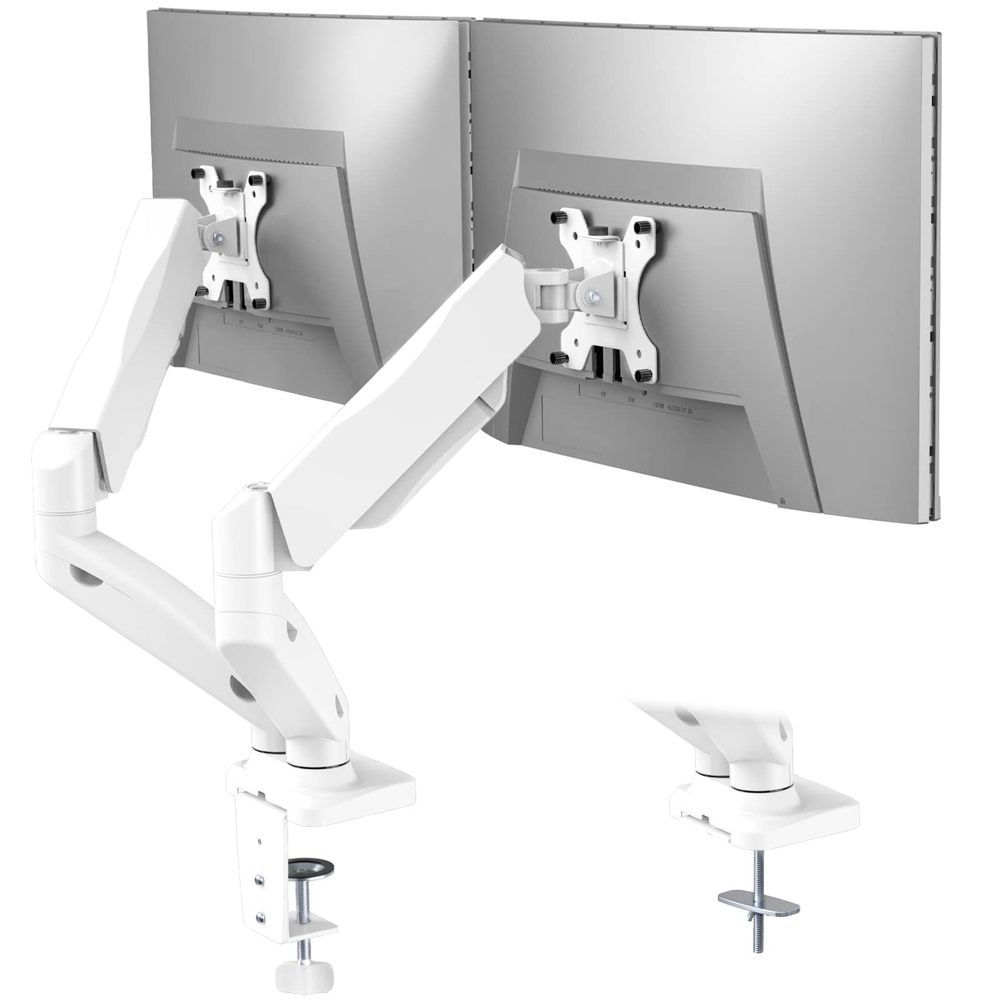 Wali Dual Monitor Stand With Gas Spring 17 to 32 Inches