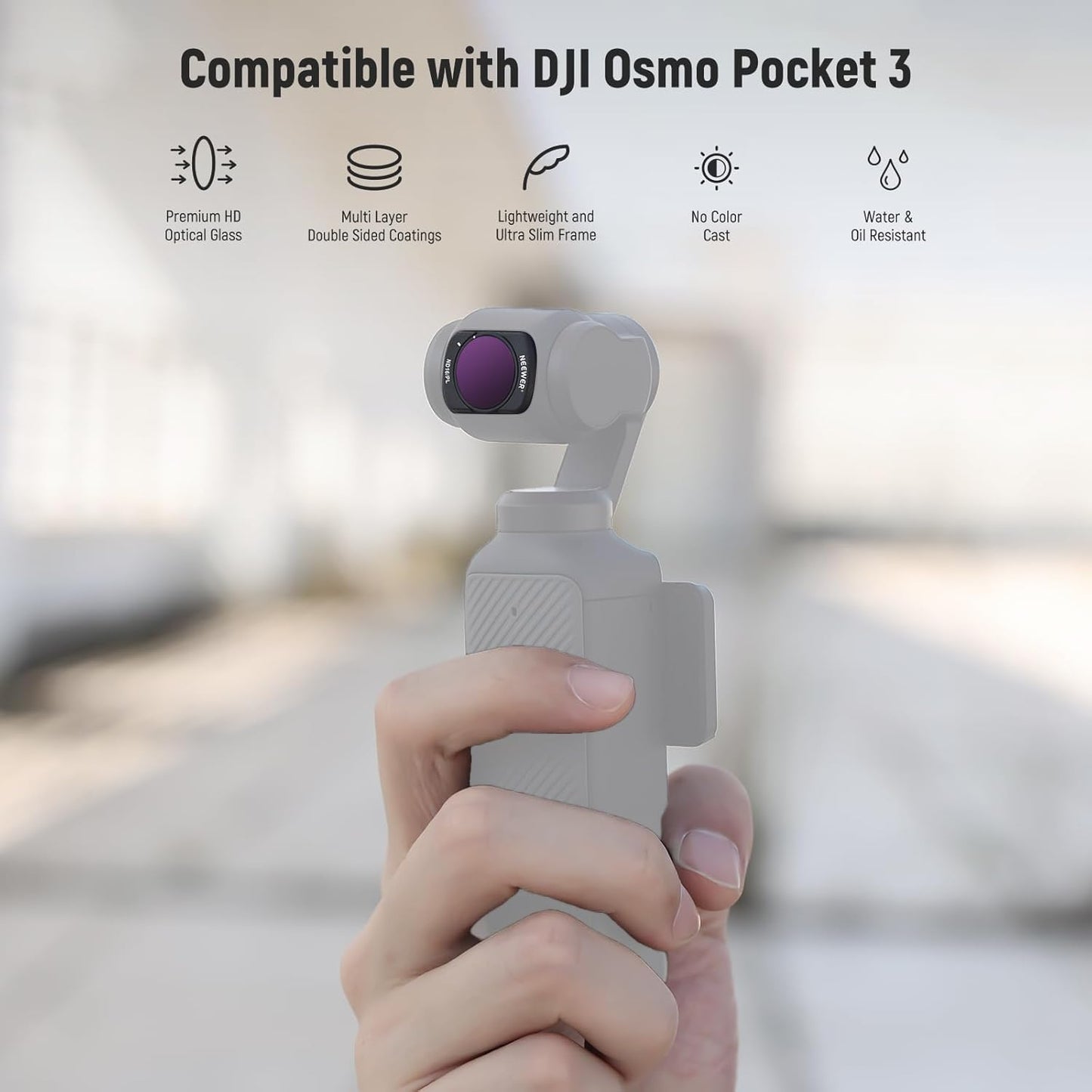 Neewer HD CPL ND Filter Kit for DJI OSMO Pocket