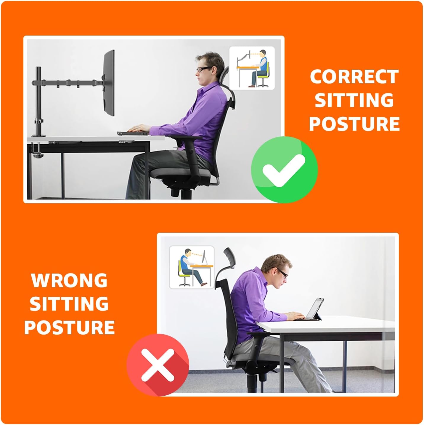 Amazon Basics Single Computer Monitor Stand Tilt Rotation