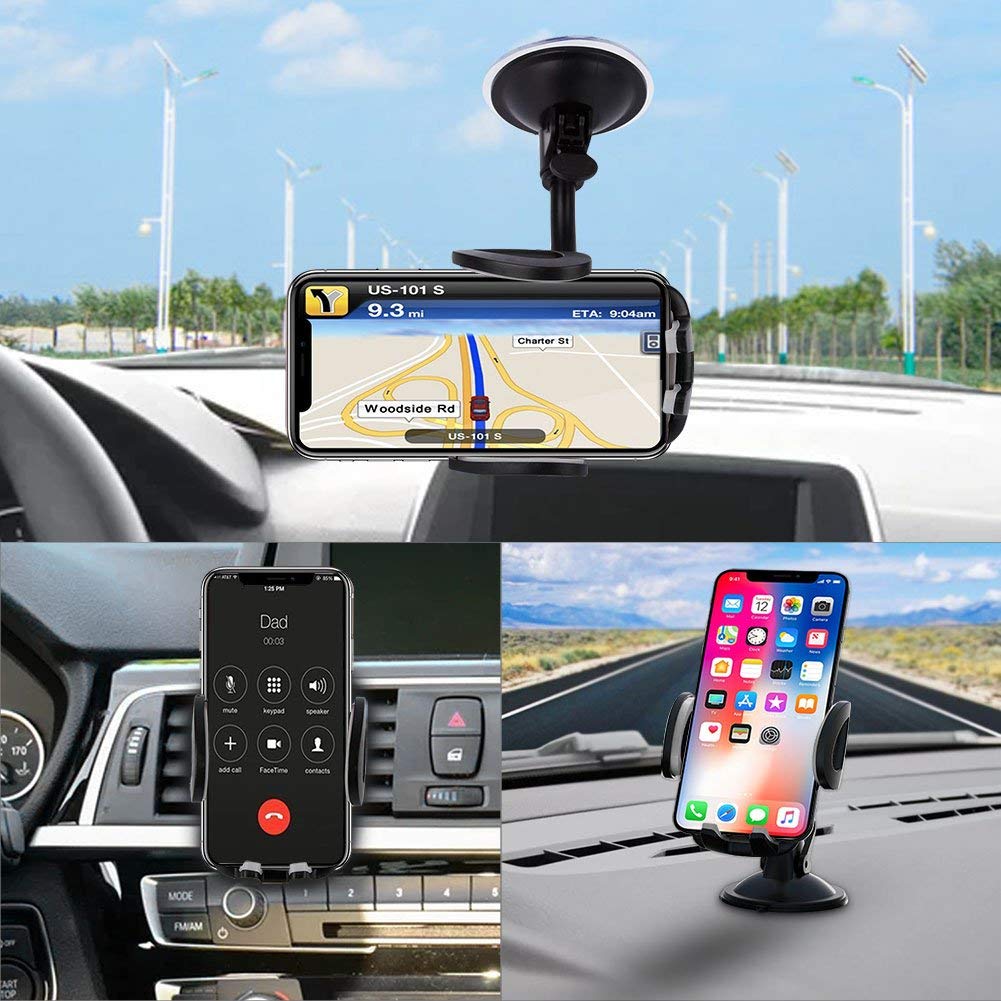 Vansky 3 In 1 Universal Car Phone Holder Mount Air Vent