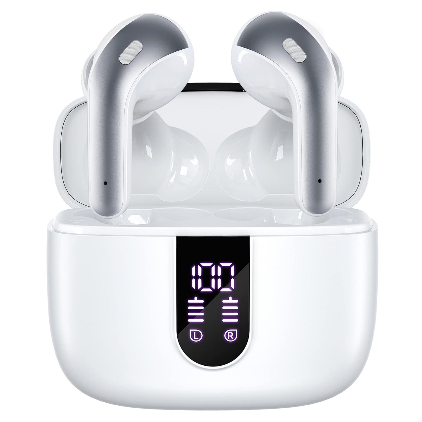 Tagry Bluetooth Earbuds True Wireless LED Power Display Case