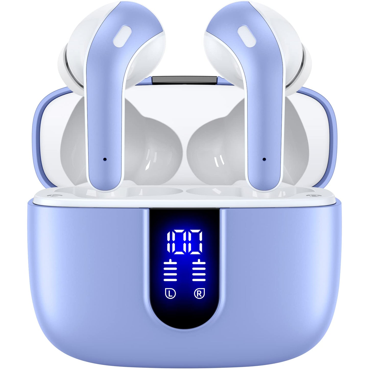 Tagry Bluetooth Earbuds True Wireless LED Power Display Case