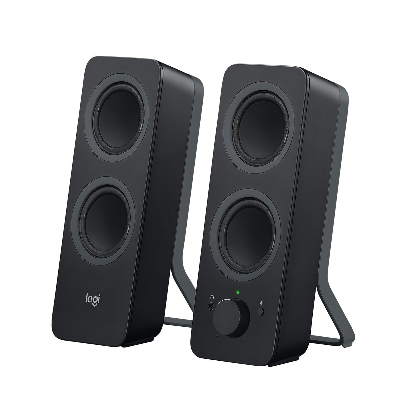 Logitech Z207 Bluetooth Computer Speakers for Rich Stereo Sound
