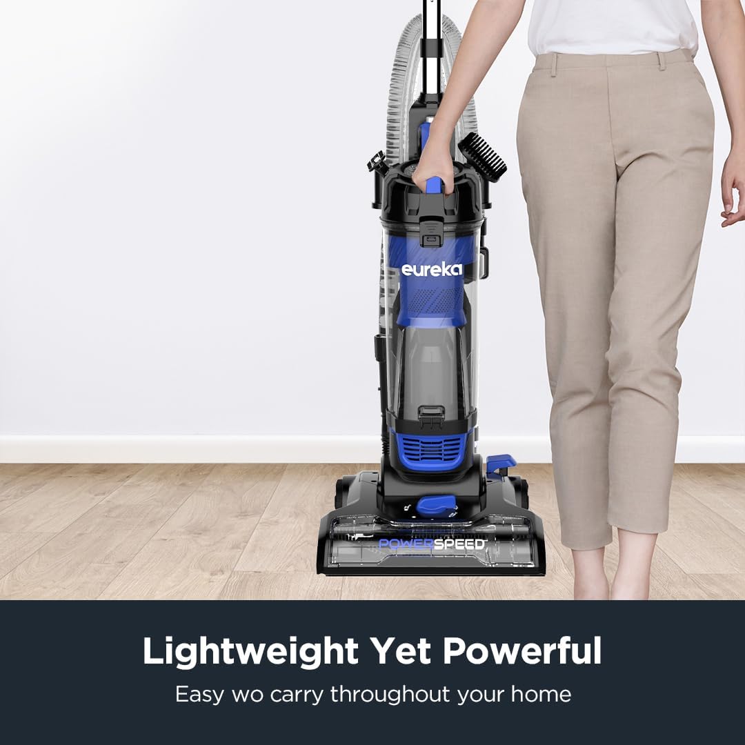 Eureka Lightweight Upright Vacuum For Carpet And Hard Floor