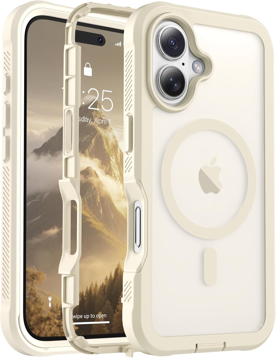 Rose 6.5 Inch iPhone Air MagSafe Case Heavy Duty Shield