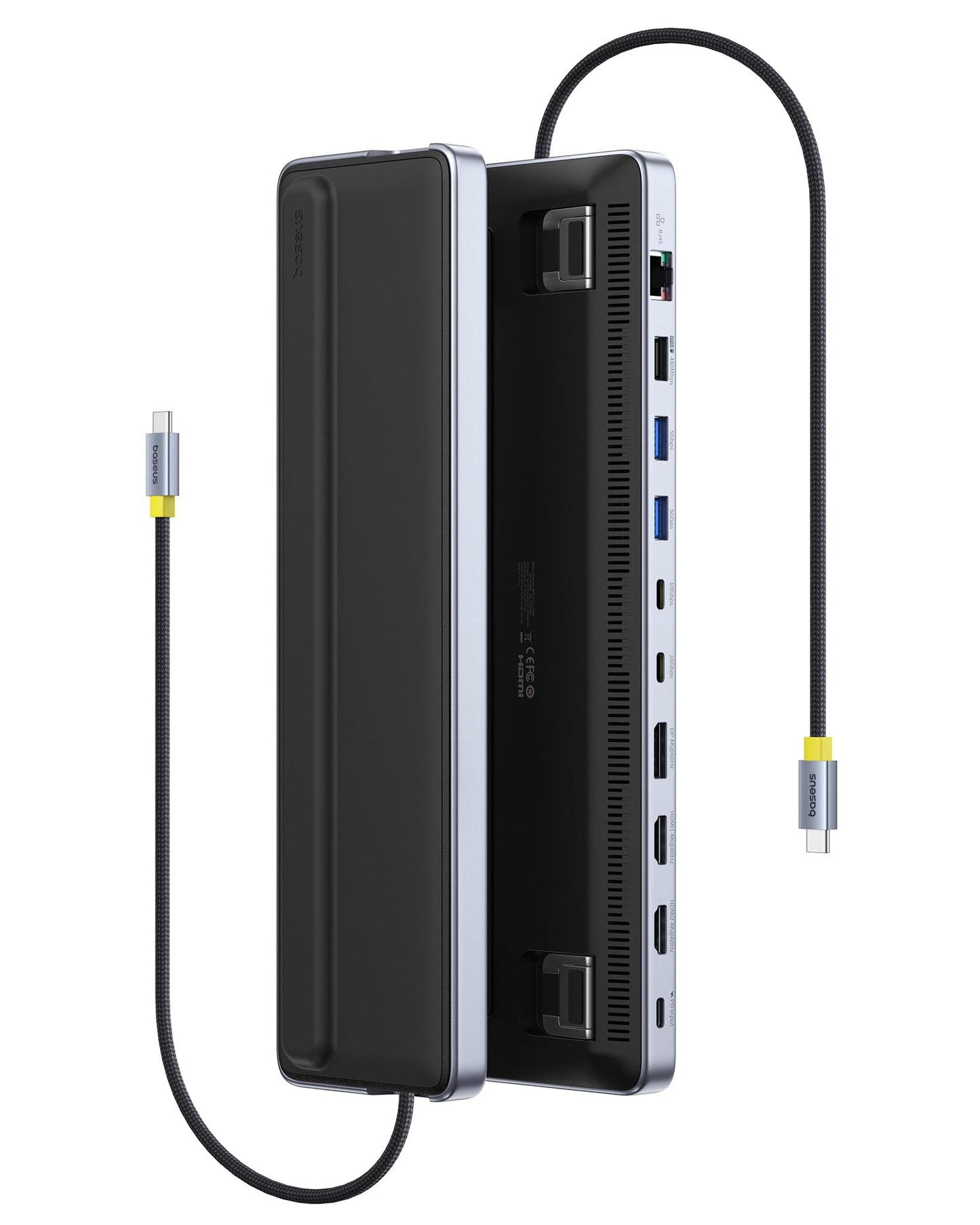 Baseus 4K Multiport Docking Station Dual HDMI DP USB Hub PD