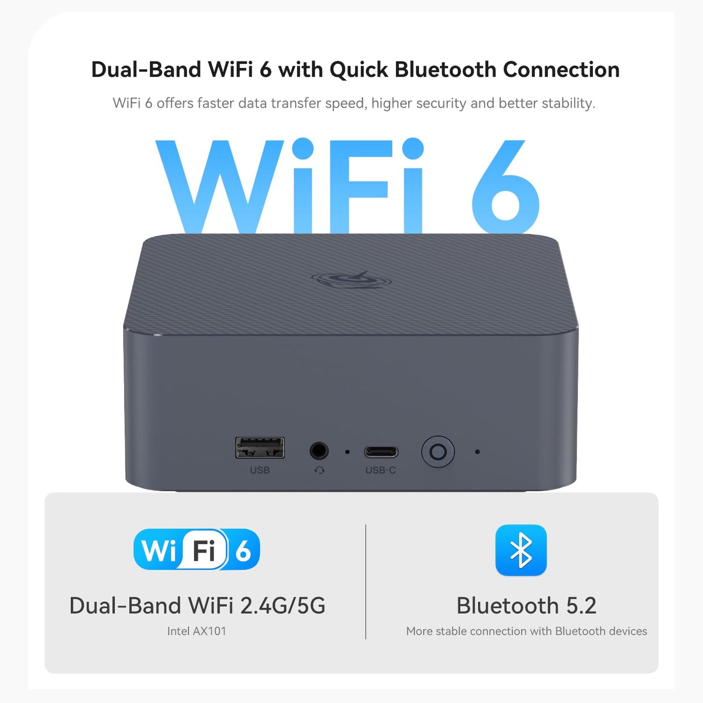 Beelink EQI12 Mini PC with Powerful Intel Core i7