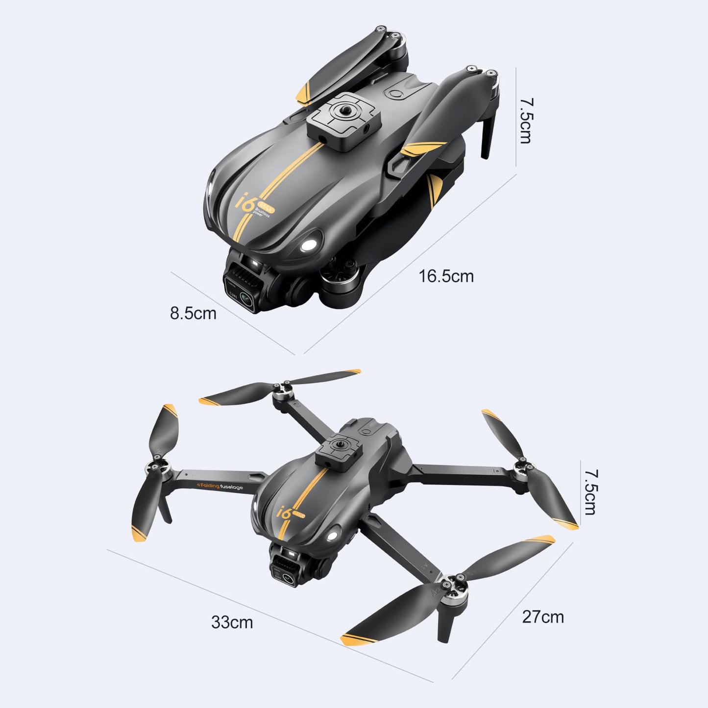 1080P HD Camera Drone With Adjustable Lens
