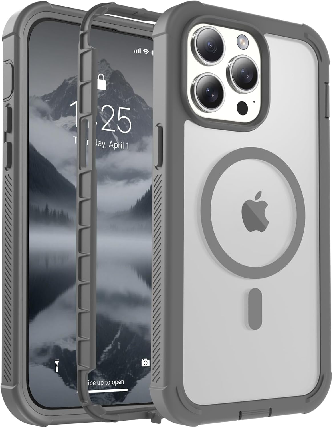 Rose 6.5 Inch iPhone Air MagSafe Case Heavy Duty Shield