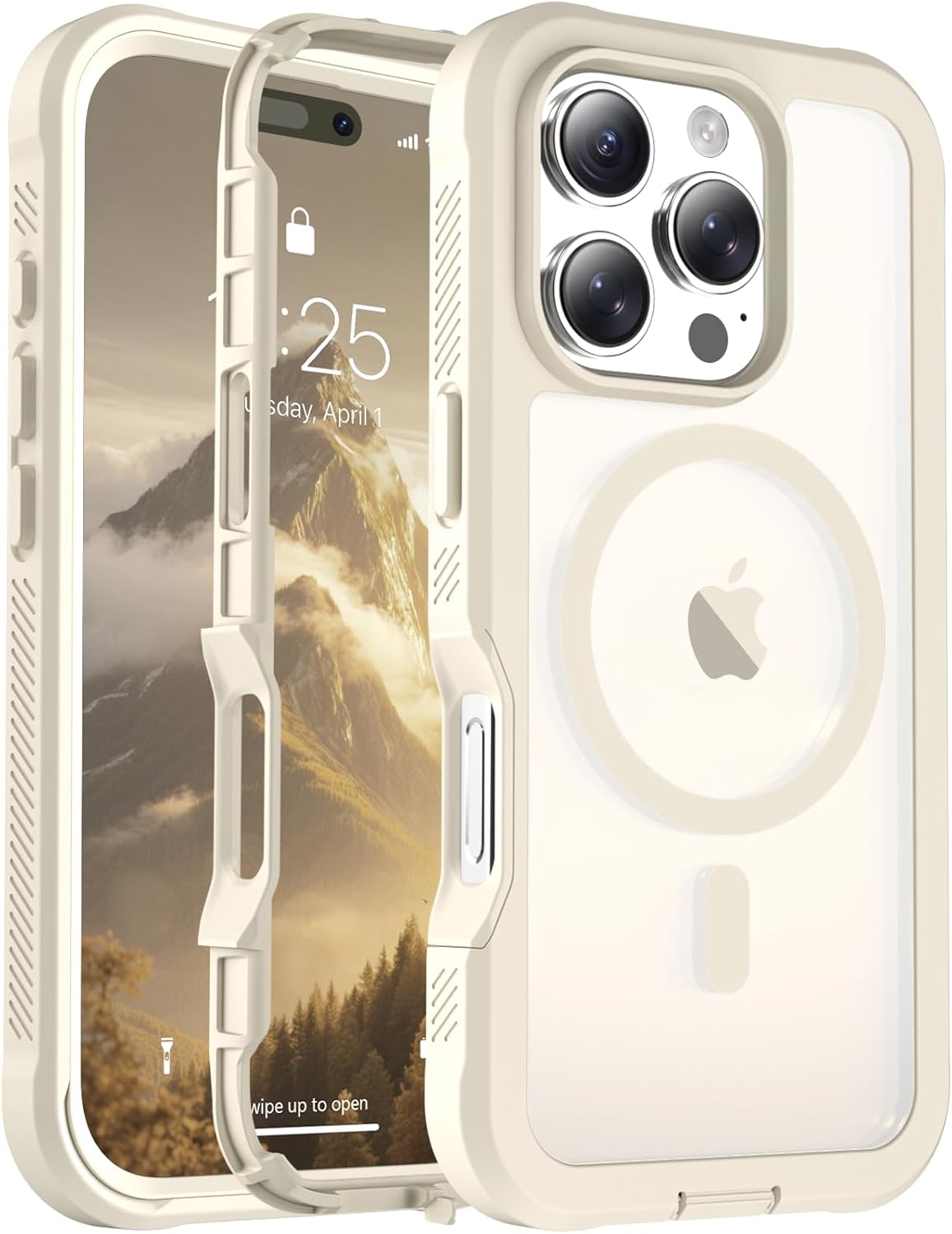 Rose 6.5 Inch iPhone Air MagSafe Case Heavy Duty Shield