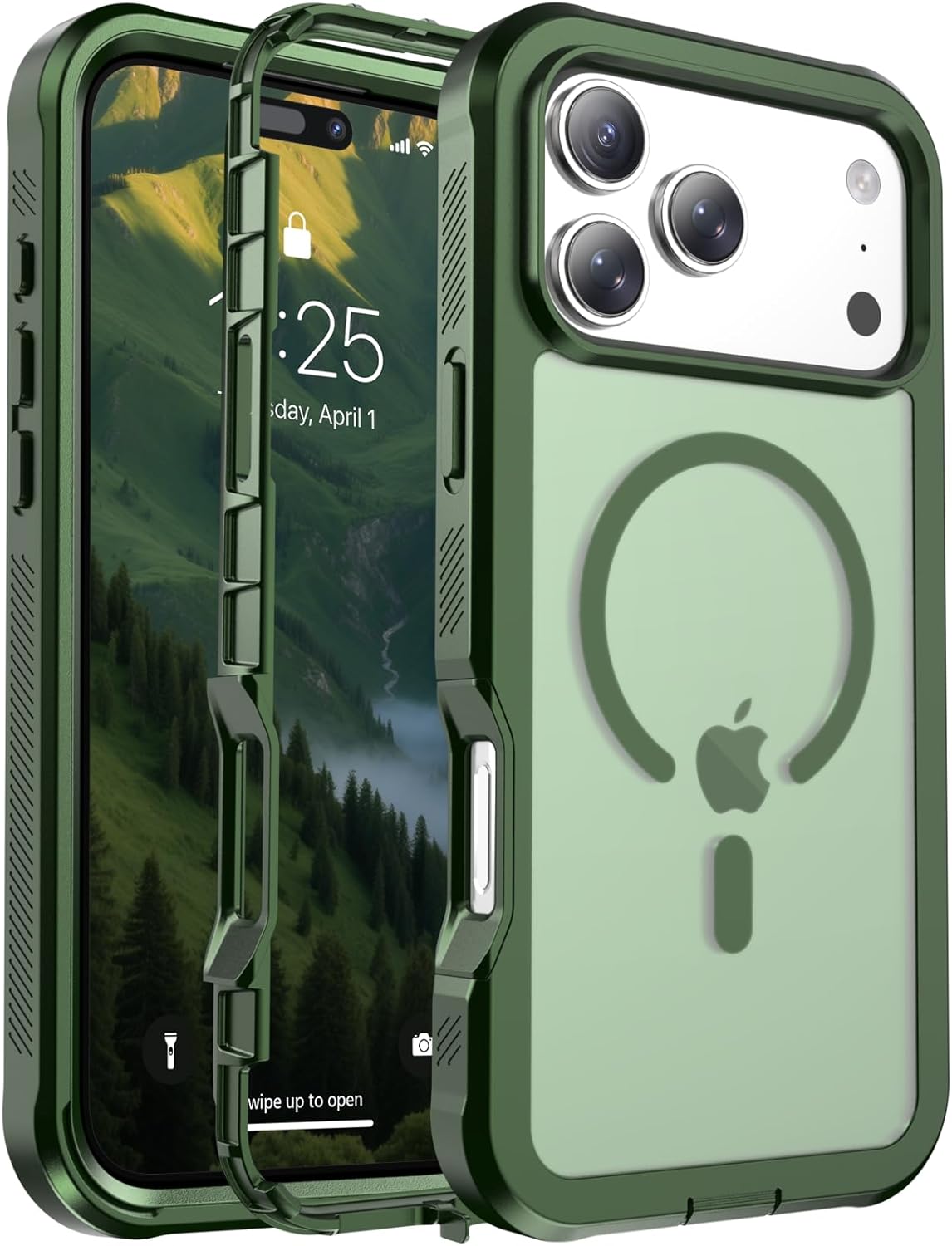 Rose 6.5 Inch iPhone Air MagSafe Case Heavy Duty Shield