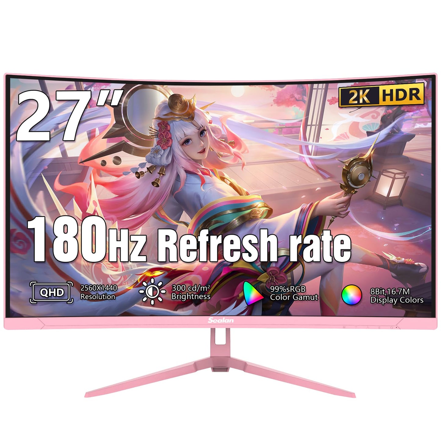 27 Inch IPS Gaming Monitor 100Hz Frameless 1080P HDMI