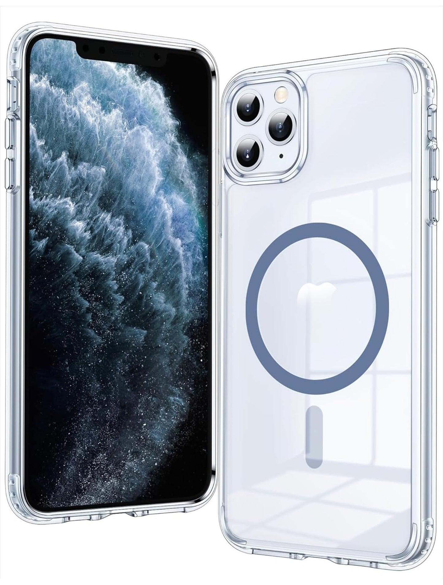 FNTCASE Clear Case For iPhone 17 Pro Max Screen Protector