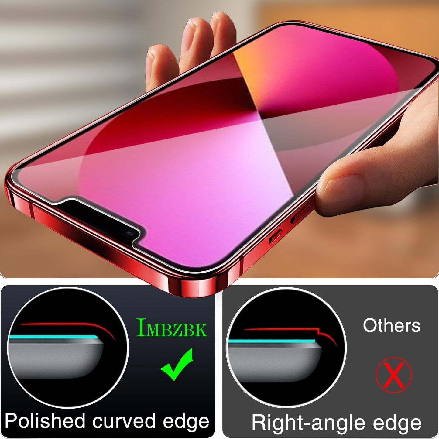 IMBZBK Privacy Screen Protector For IPhone 17 Pro Max 3 Pack