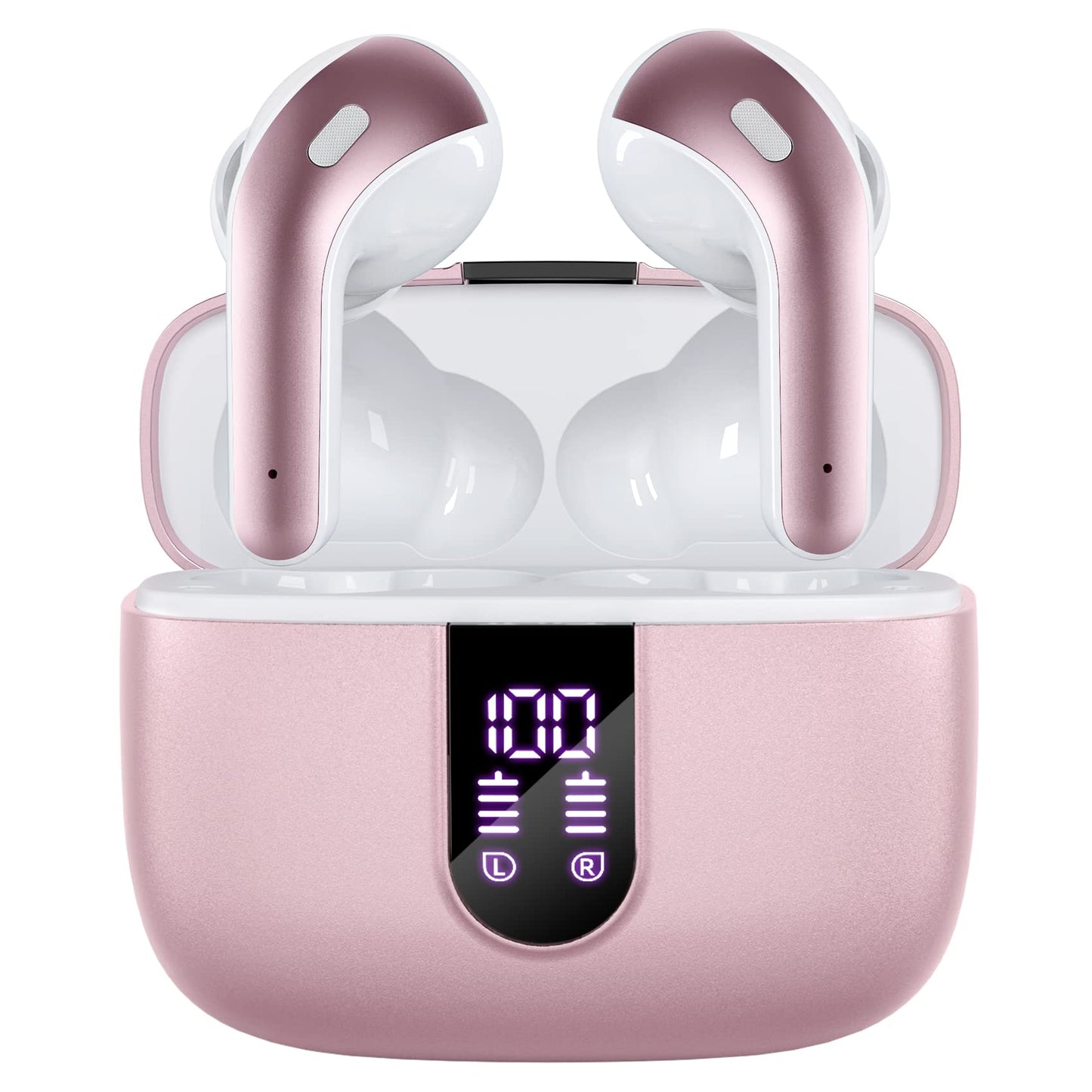 Tagry Bluetooth Earbuds True Wireless LED Power Display Case