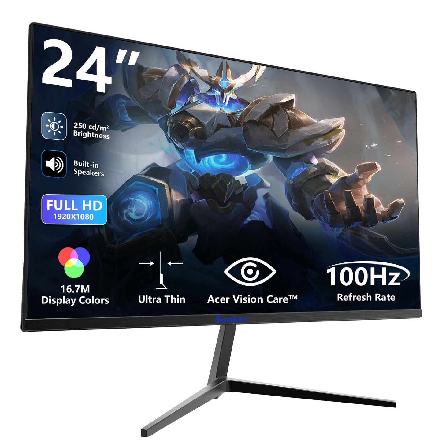 27 Inch IPS Gaming Monitor 100Hz Frameless 1080P HDMI