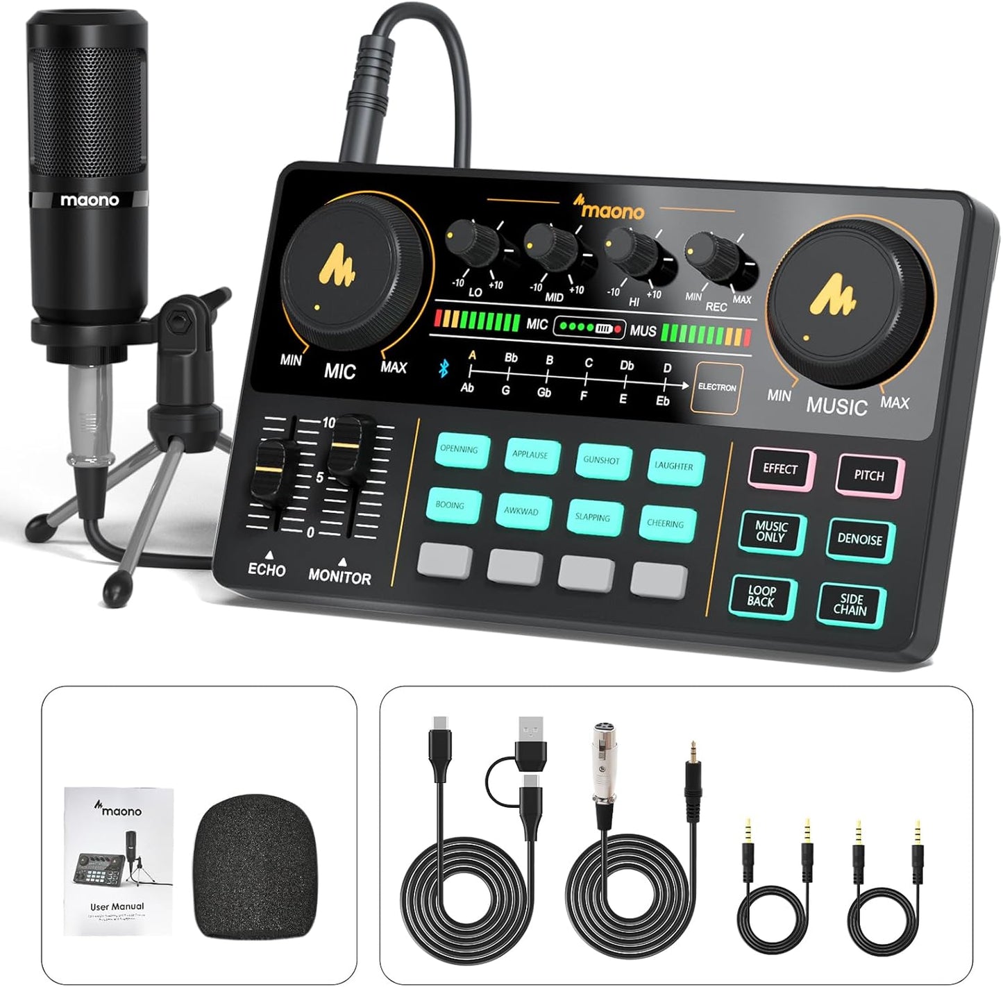 MaonoCaster Lite AU AM200 S1 All In One Podcast System