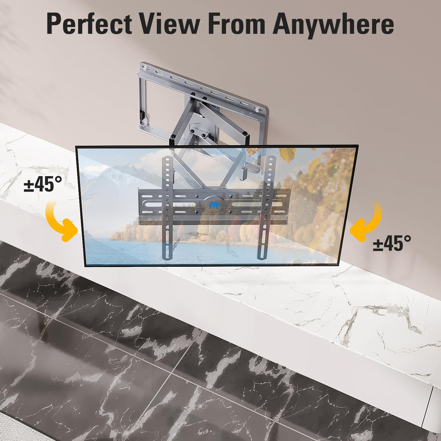 Mounting Dream Full Motion TV Wall Mount 32 To 65 In MD2380