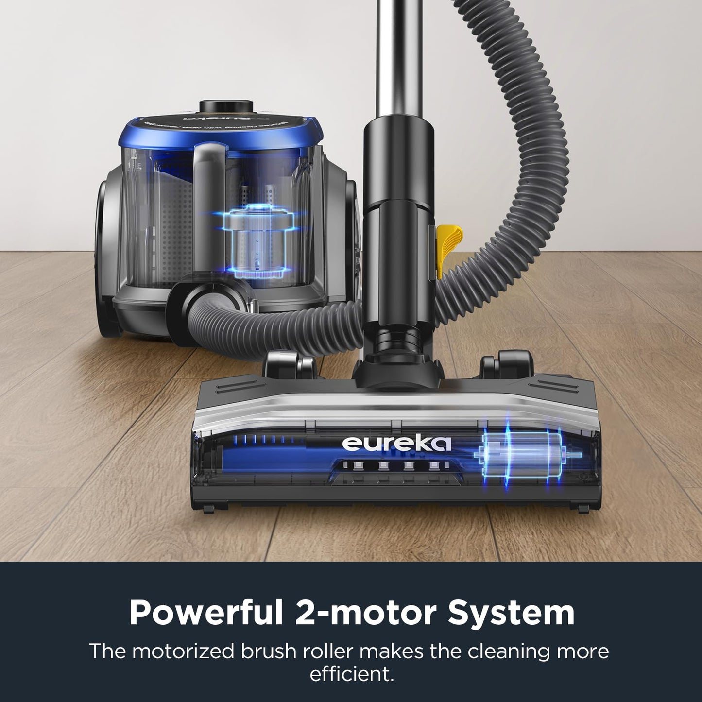 Eureka WhirlWind Bagless Canister Vacuum 2.5L Lightweight